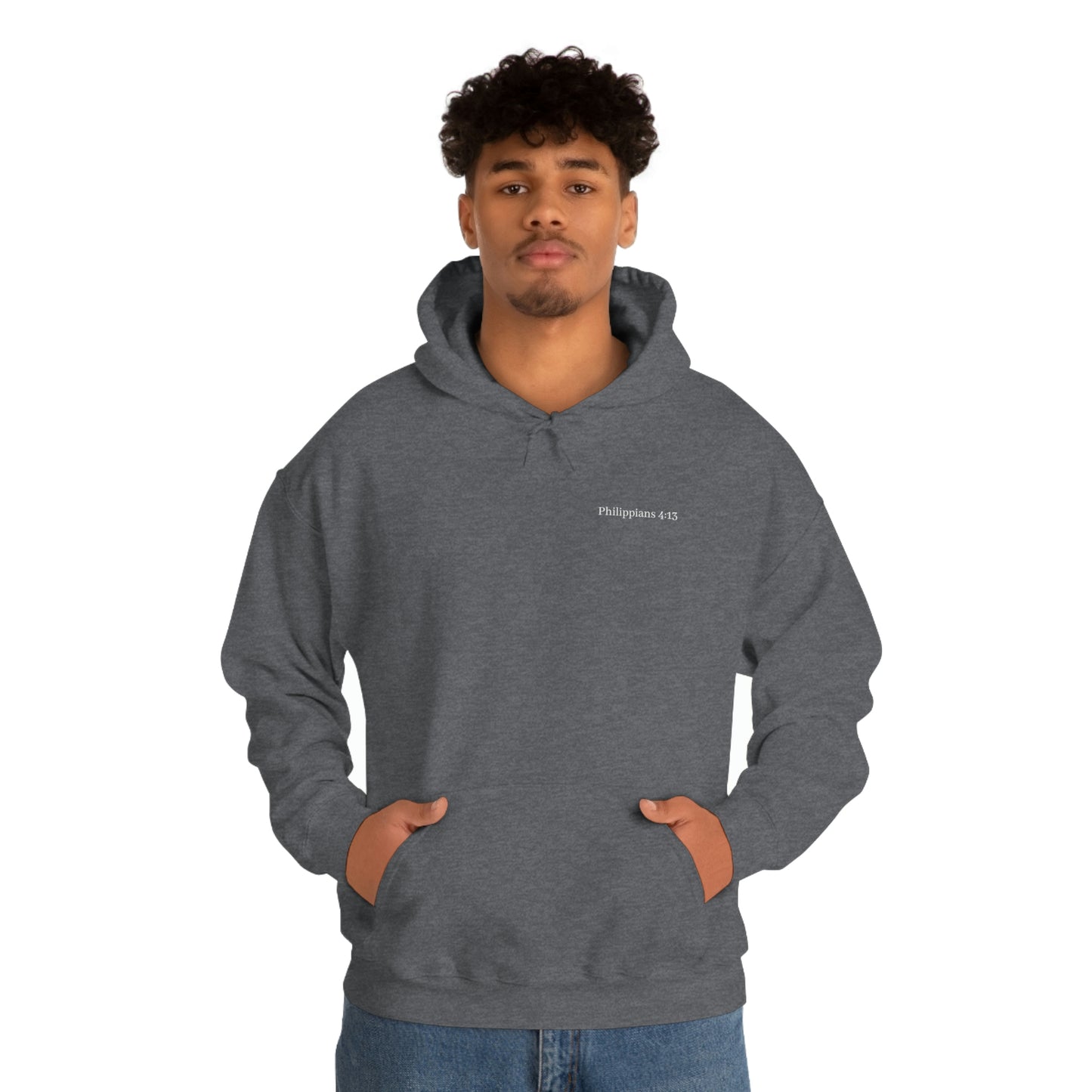 Philippians 4:13 Unisex Heavy Blend™ Hooded Sweatshirt