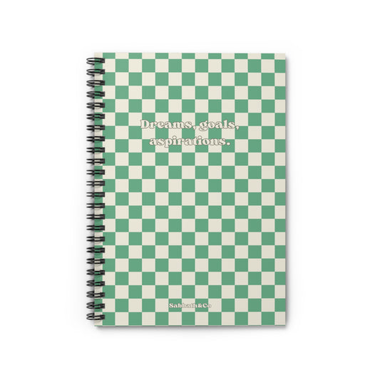 Journal Spiral Notebook - Ruled Line