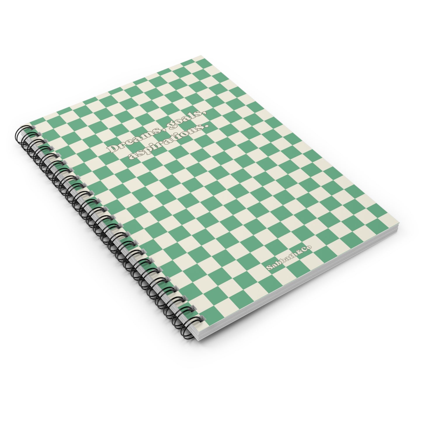 Journal Spiral Notebook - Ruled Line