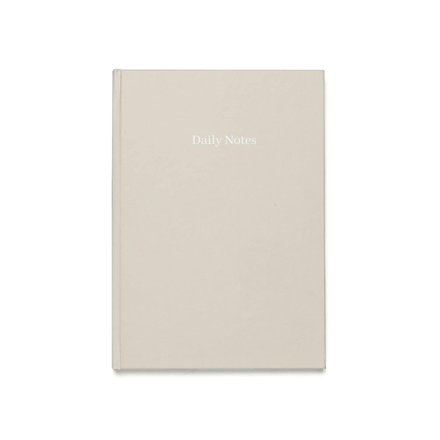 Journal Hardcover Daily Notes