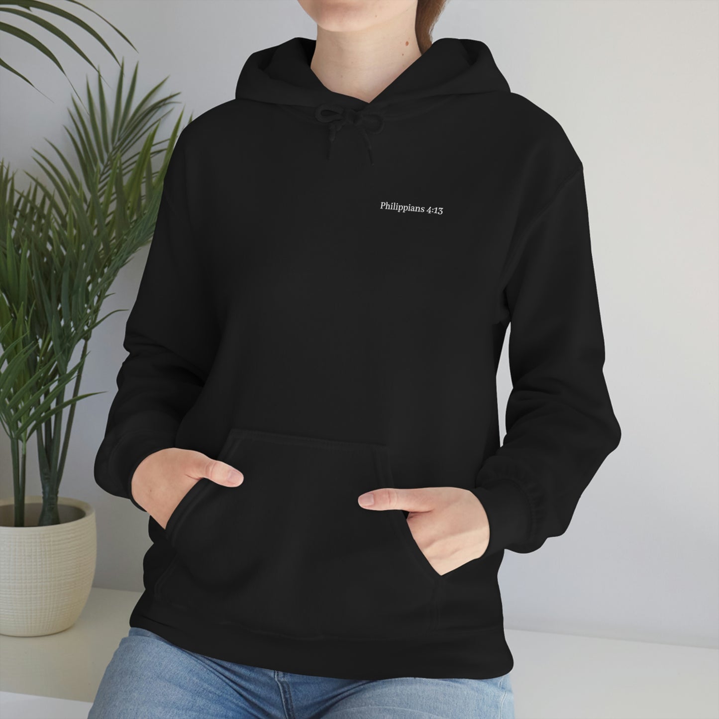 Philippians 4:13 Unisex Heavy Blend™ Hooded Sweatshirt