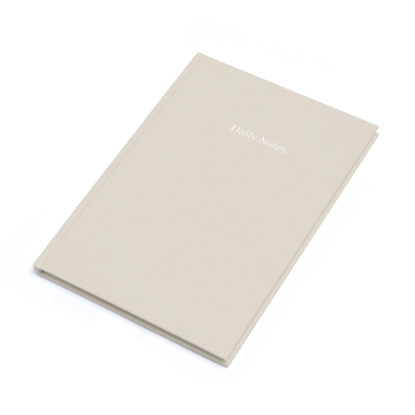 Journal Hardcover Daily Notes